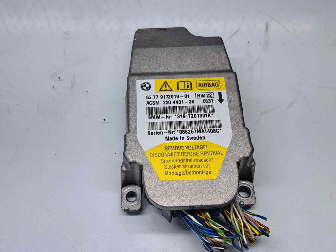 Calculator airbag Bmw 5 (E60) [Fabr 2004-2010] 2.0 N47 2009 9172019  