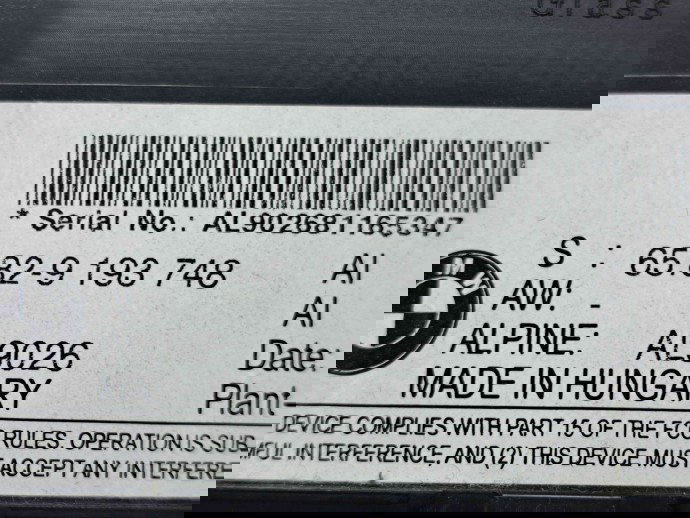 Display bord Bmw 5 (E60) [Fabr 2004-2010] 2.0 N47 2009 9193748