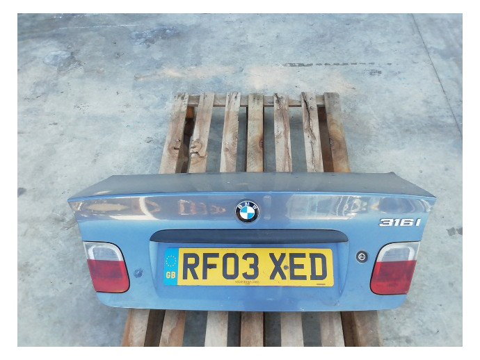 Capota portbagaj BMW Seria 3[E46] 1.8-316i N42 STAHLBALU METALLIC 1998-2005