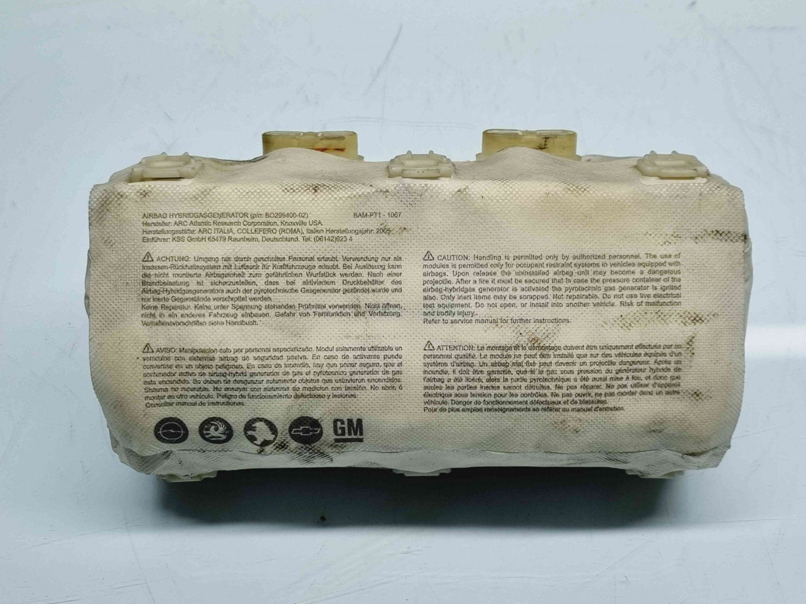 Airbag pasager Opel Astra H Hatchback [Fabr 2004-2009] 24451349 - imagine 1