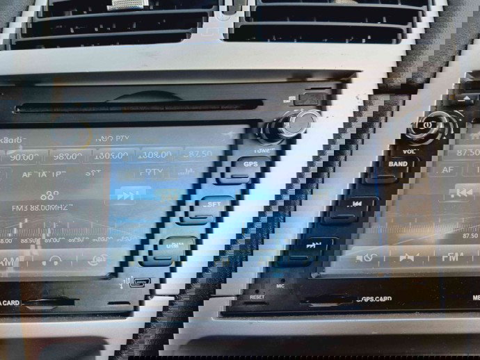  Radio CD cu navigatie Peugeot 307 CC (3B) [Fabr 2003-2009] NON-OE