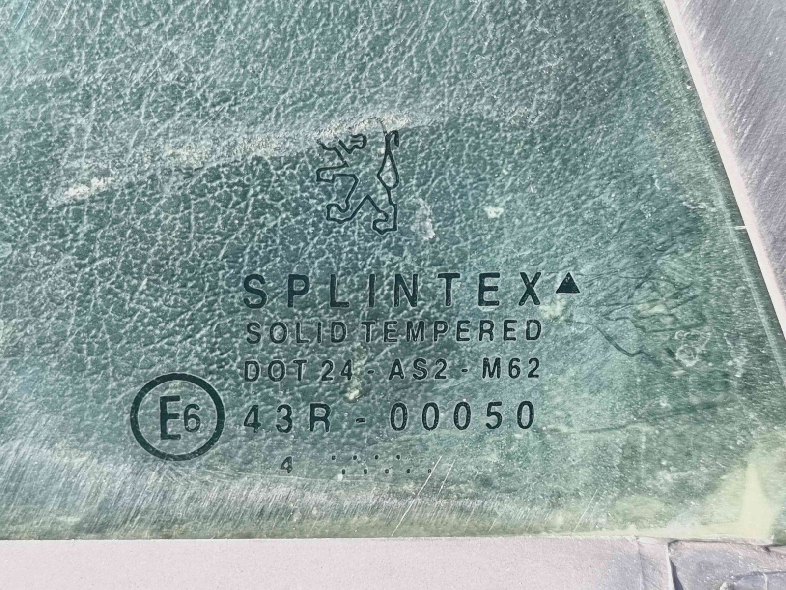 Geam usa dreapta spate Peugeot 307 CC (3B) [Fabr 2003-2009] OEM - imagine 2