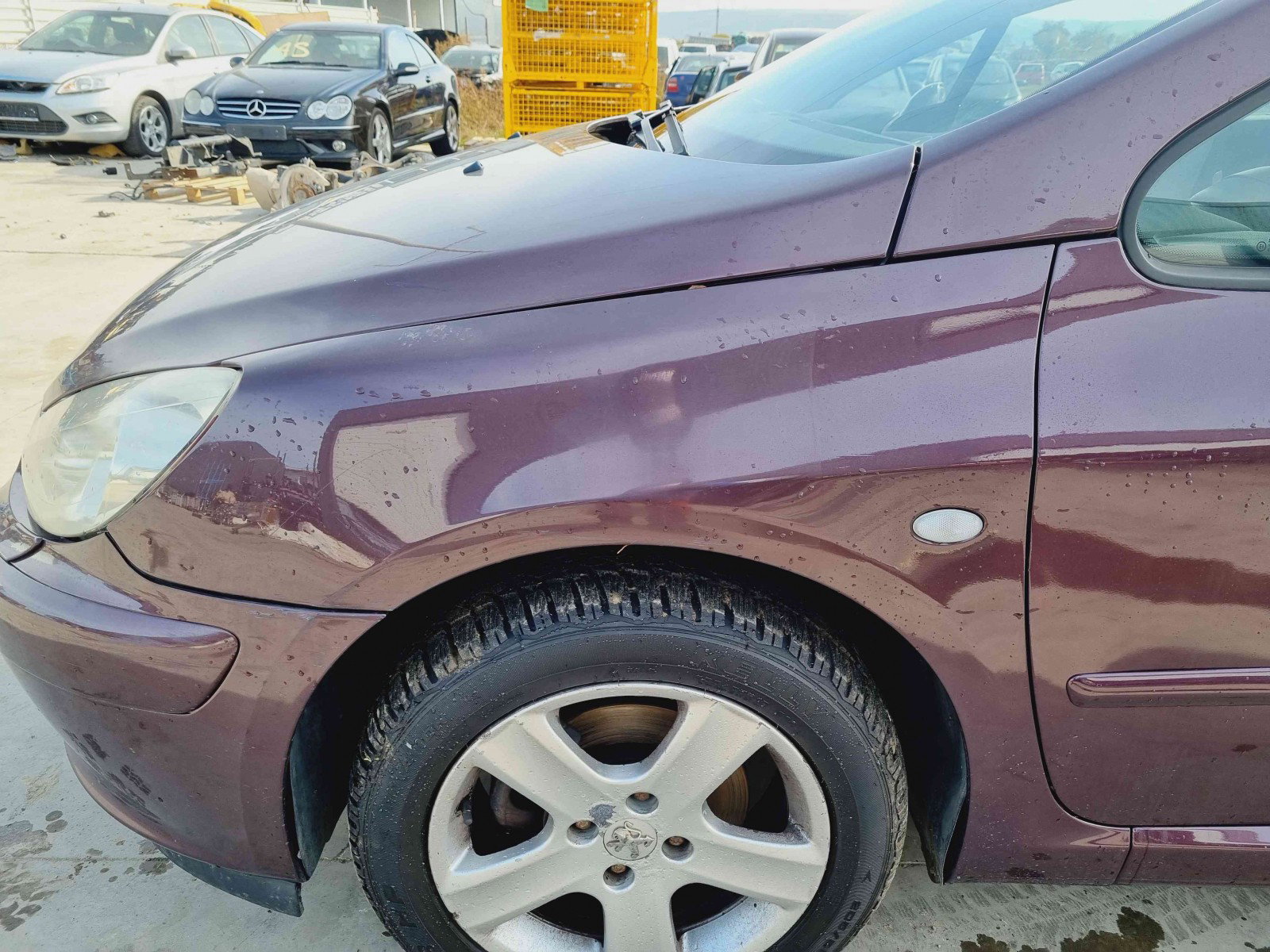 Aripa stanga fata Peugeot 307 CC (3B) [Fabr 2003-2009] KKC - imagine 1