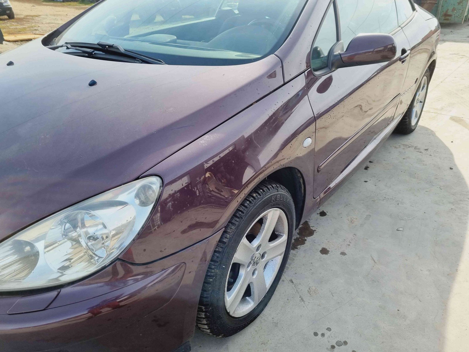 Aripa stanga fata Peugeot 307 CC (3B) [Fabr 2003-2009] KKC - imagine 2