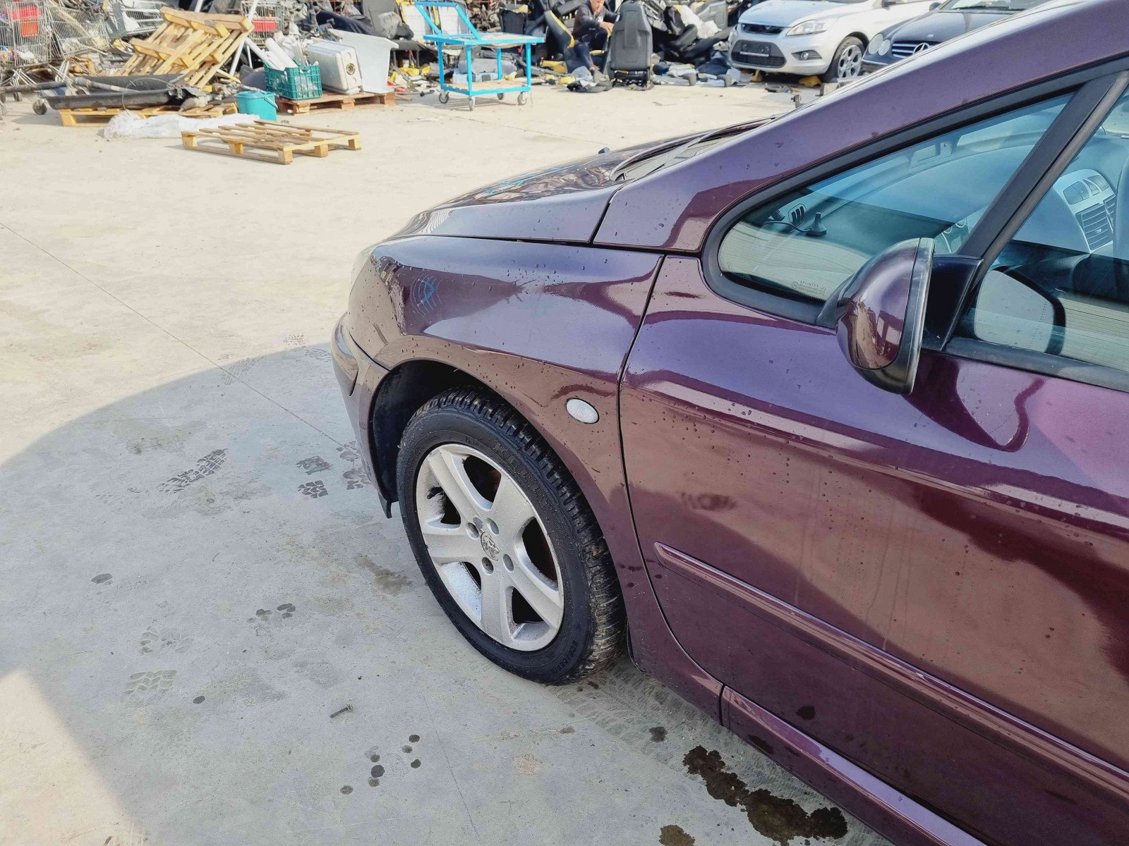 Aripa stanga fata Peugeot 307 CC (3B) [Fabr 2003-2009] KKC - imagine 3