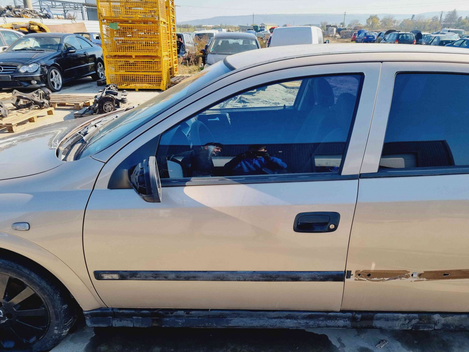 Usa stanga fata Opel Astra G [Fabr 1998-2004] 89L - imagine 1