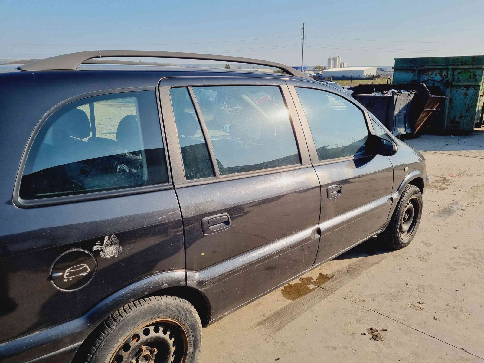 Usa dreapta spate Opel Zafira A (F75) [Fabr 1999-2005] 3AU - imagine 2