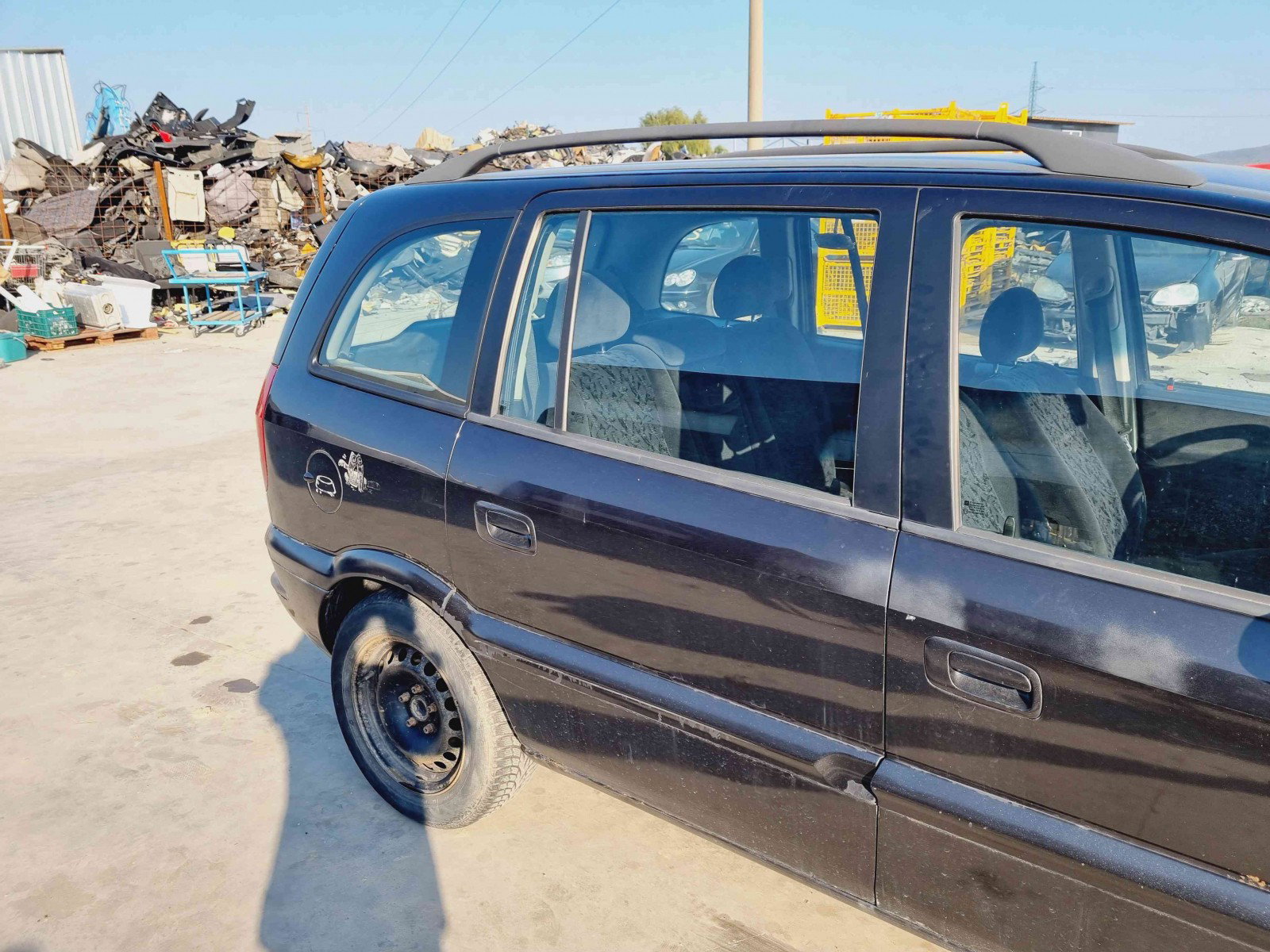 Usa dreapta spate Opel Zafira A (F75) [Fabr 1999-2005] 3AU - imagine 3