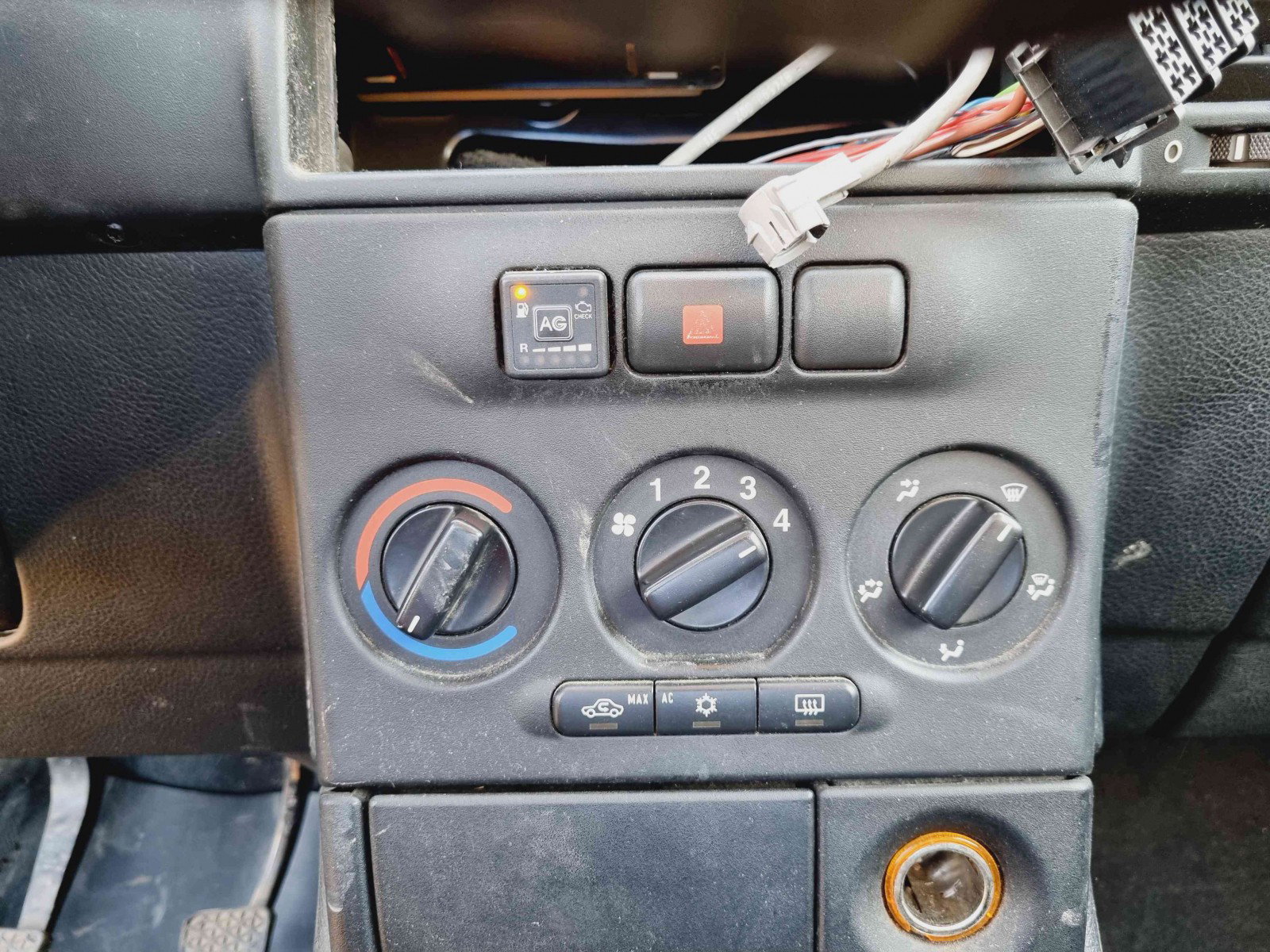 Panou comanda clima Opel Zafira A (F75) [Fabr 1999-2005] OEM - imagine 2