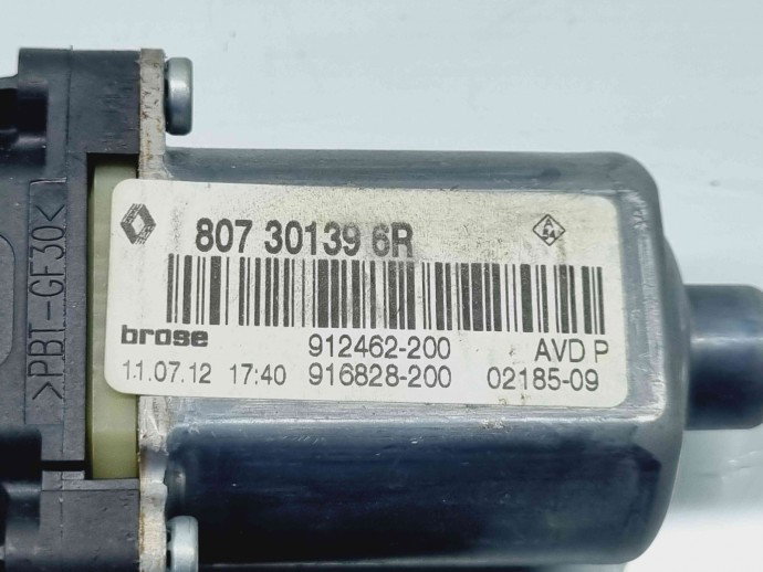 Motoras geam dreapta fata Renault Megane 3 Combi [Fabr 2008-2015] 807301396R | 965368-200