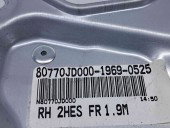 Macara electrica geam dreapta fata Nissan Qashqai [Fabr 2007-2014] 80770JD000