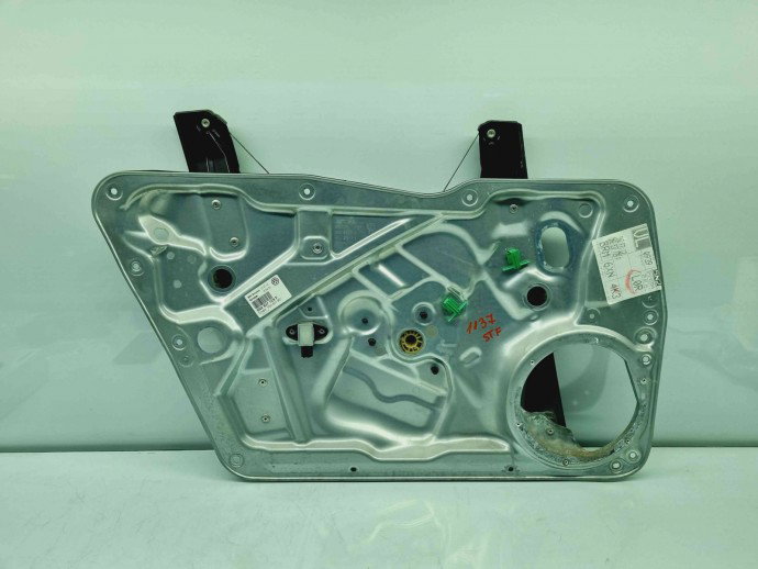 Macara electrica geam stanga fata Volkswagen Tiguan (5N) [Fabr 2007-2016] 5N0837755 | 5N2837729F