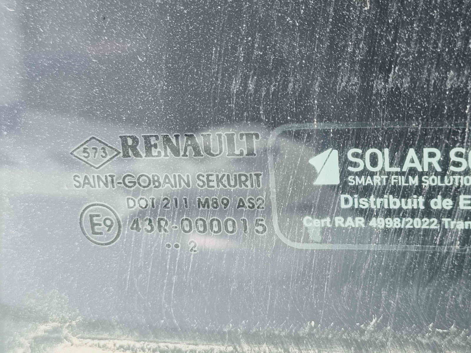 Geam usa stanga spate Renault Megane 3 Combi [Fabr 2008-2015] OEM - imagine 2