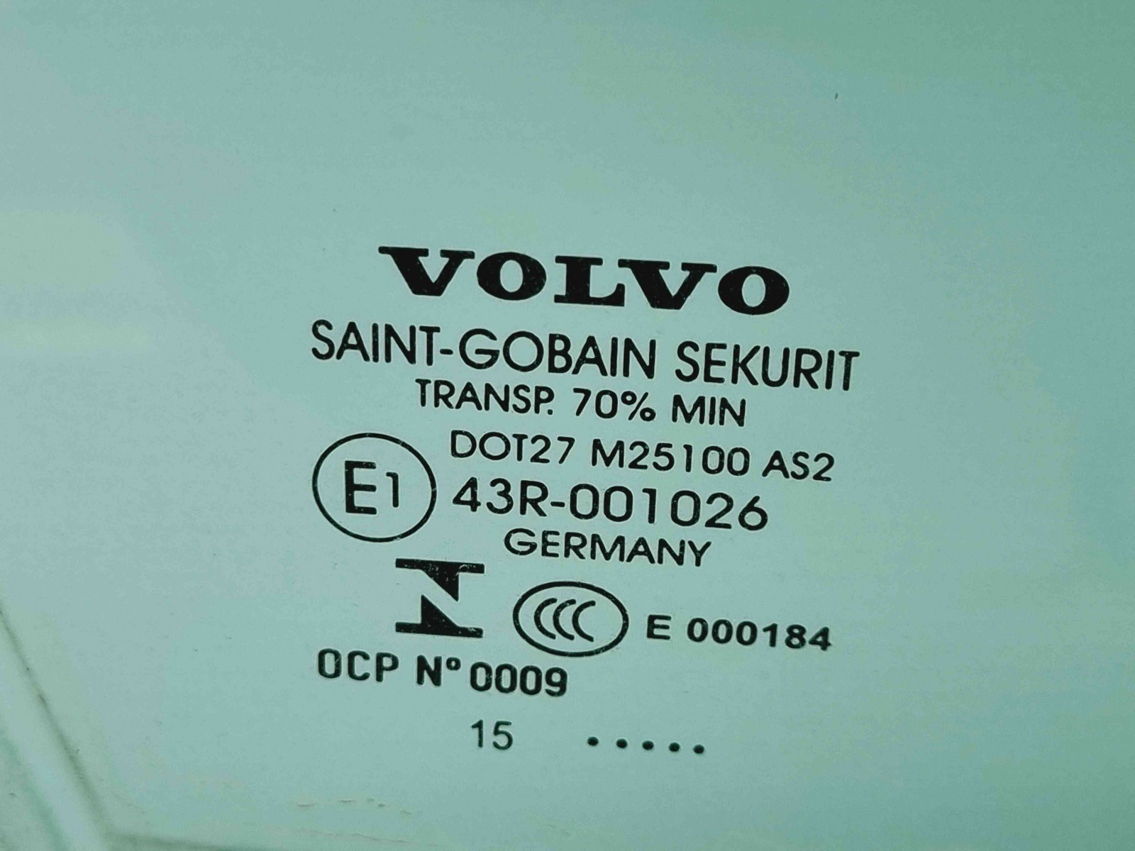 Geam usa dreapta fata Volvo V60 [Fabr 2010-2018] OEM - imagine 2