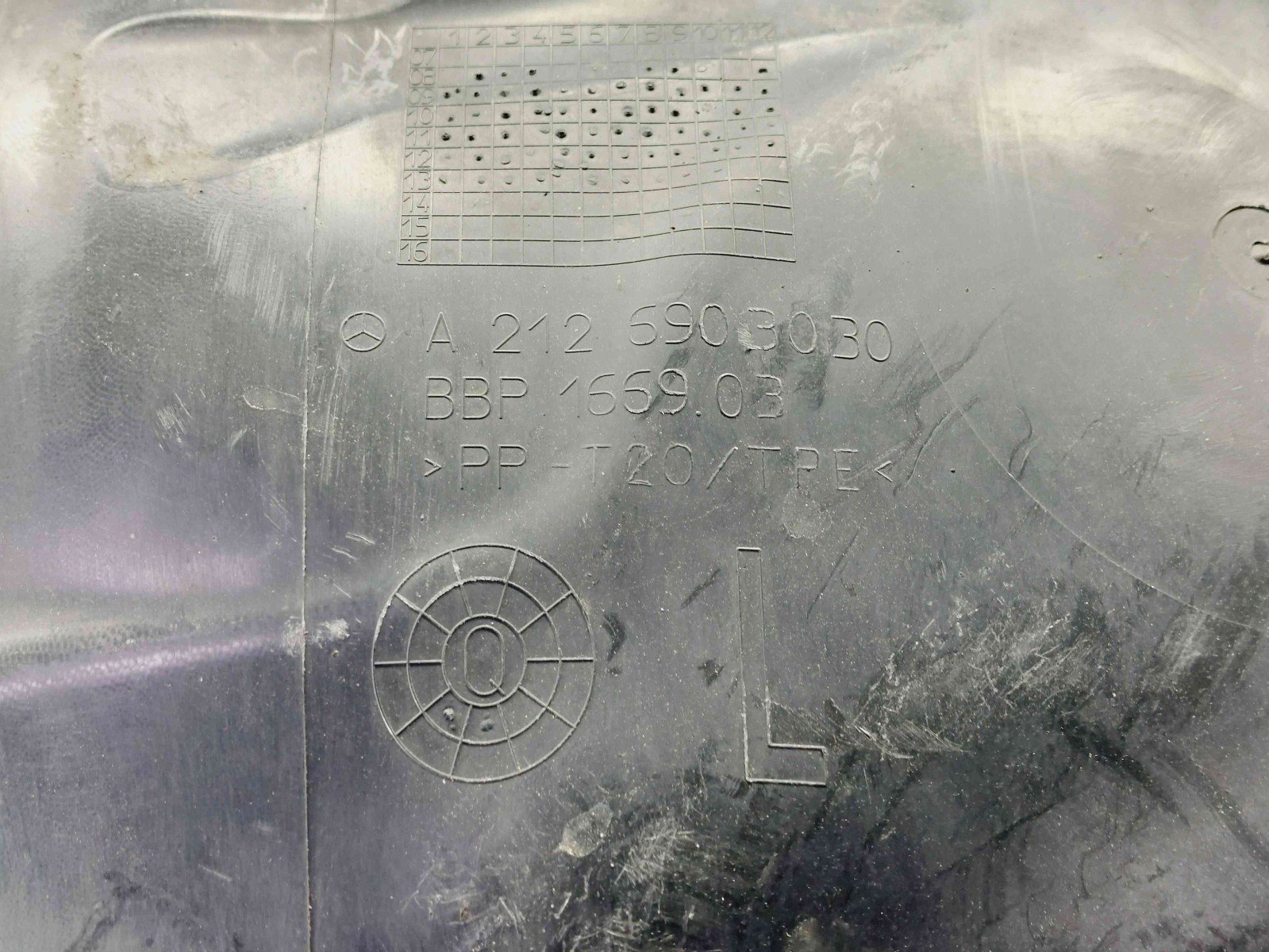 Carenaj roata stanga fata Mercedes Clasa E (W212) Facelift [Fabr 2009-2016] A2126903030 - imagine 3