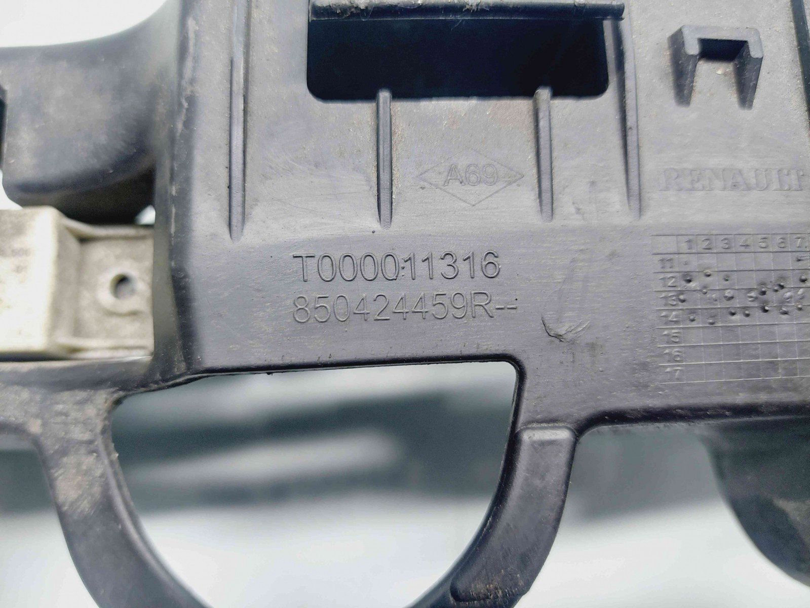 Suport central bara fata Renault Clio 4 (B98) Hatchback [Fabr 2012-2020] T000011316 - imagine 5