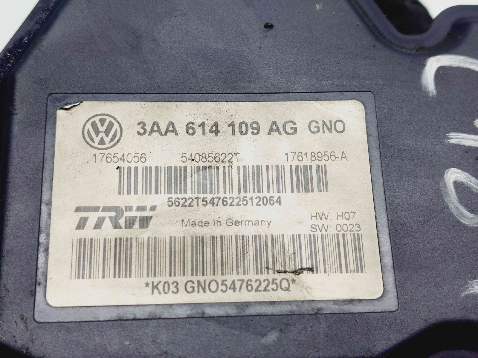 Pompa ABS Volkswagen Passat CC (358) Facelift [Fabr 2012-2016] 3AA614109AG 2.0 TDI CFFB 103KW / 140CP 2.0 TDI CFFB 103KW / 140CP - imagine 5