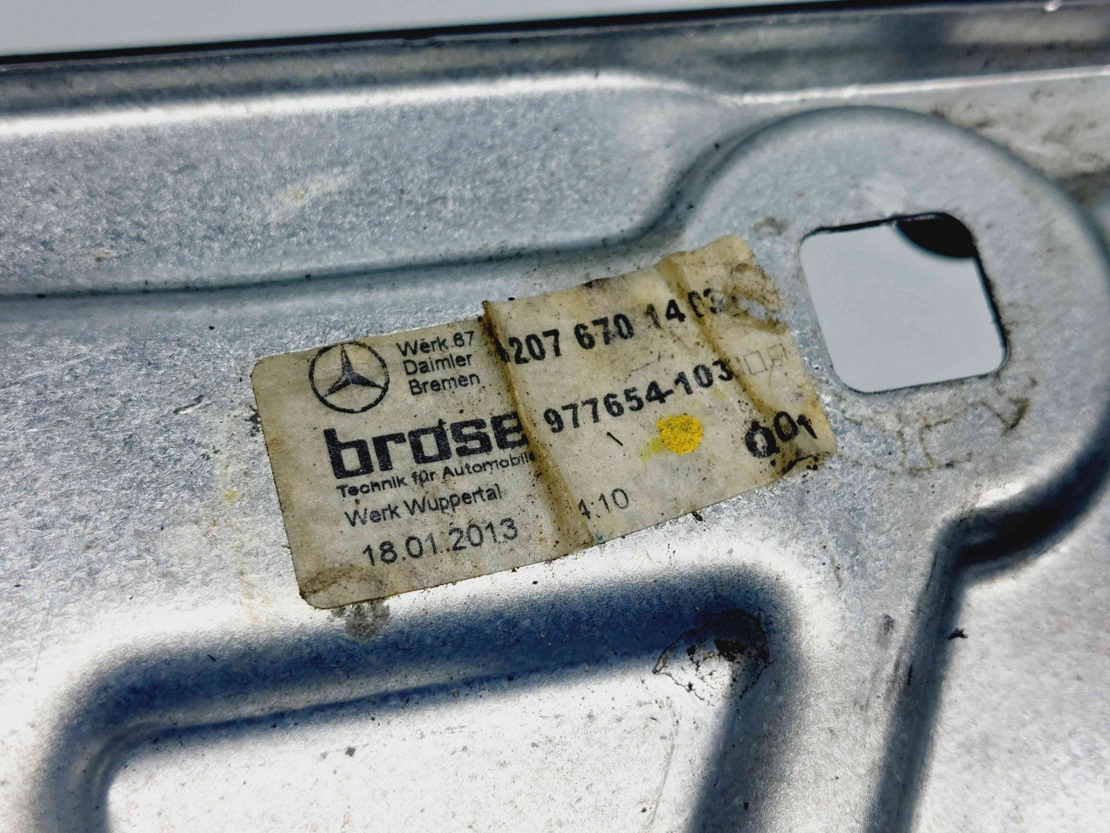 Macara electrica geam dreapta spate Mercedes Clasa E (W207) Coupe AMG [Fabr 2009-2012] A2076701403 - imagine 4