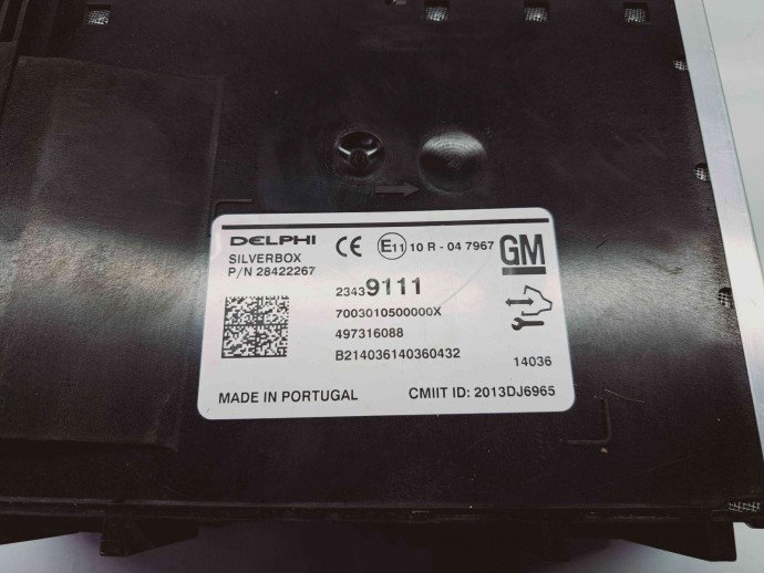  Radio CD cu navigatie Opel Insignia A Facelift [Fabr 2008-2016] 90802613 | 23439111 | 13590746 | 13384291