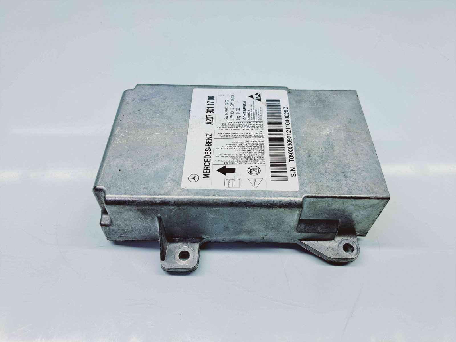 Calculator airbag Mercedes Clasa E (W207) Coupe AMG [Fabr 2009-2012] A2079011700 2.2 CDI 651911 143KW / 194CP - imagine 1