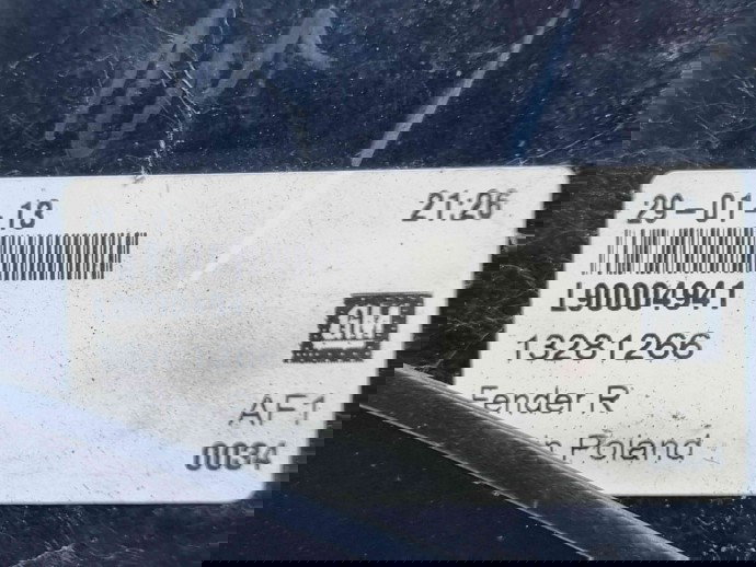  Stop aripa dreapta Opel Astra J Coupe GTC [Fabr 2009-2015] 13281266