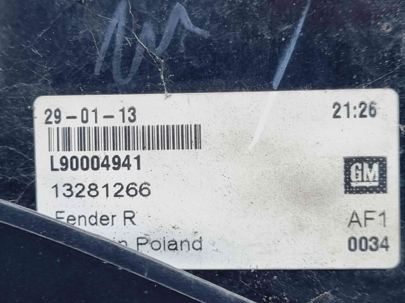 Stop aripa dreapta Opel Astra J Coupe GTC [Fabr 2009-2015] 13281266 - imagine 4