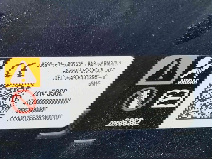  Airbag pasager Opel Insignia A Facelift [Fabr 2008-2016] 23145382