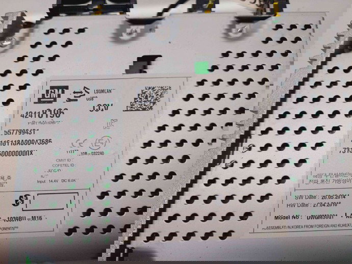  Radio CD Opel Mokka [Fabr 2012-2019] 42418196