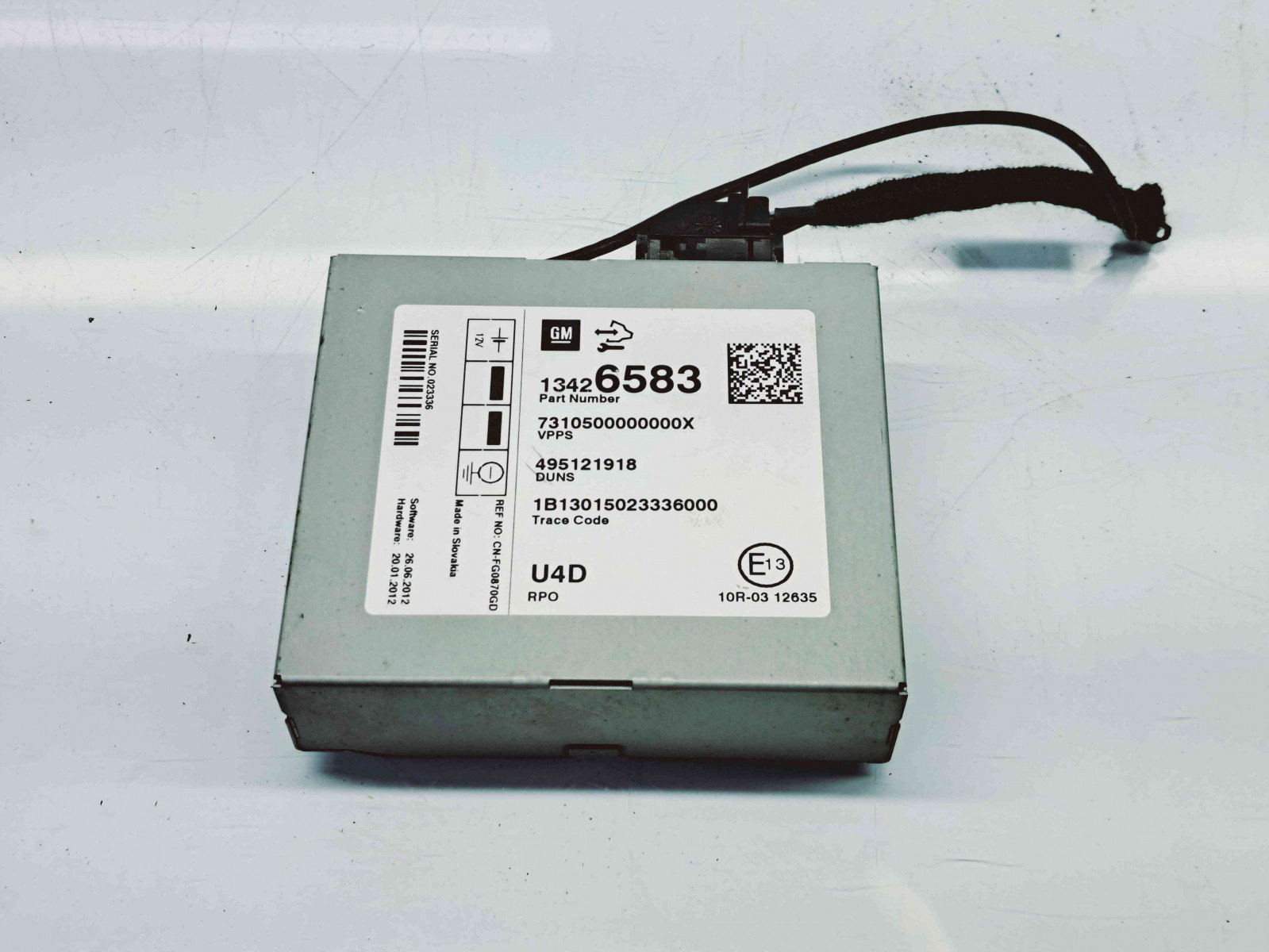 Modul confort Opel Astra J Coupe GTC [Fabr 2009-2015] 13426583 - imagine 1