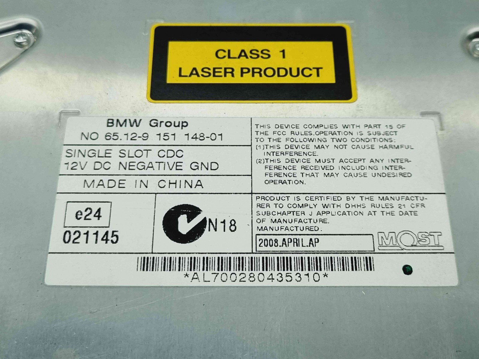 Magazie CD Bmw X6 (E71, E72) [Fabr 2007-2014] 9151148 - imagine 3