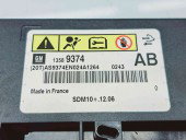 Calculator airbag Opel Astra J Coupe GTC [Fabr 2009-2015] 13589374 2.0 CDTI A20DTH 110KW / 150CP