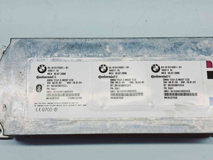  Modul bluetooth Bmw X6 (E71, E72) [Fabr 2007-2014] 9174261