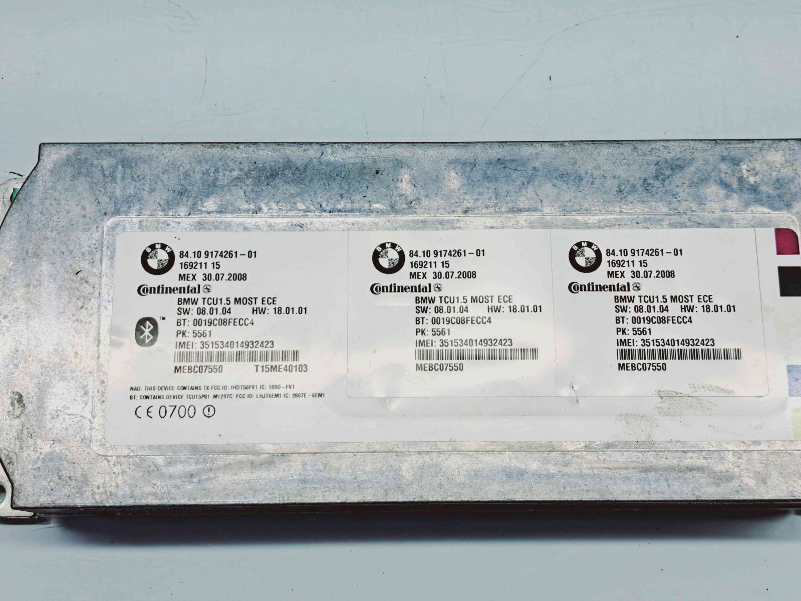 Modul bluetooth Bmw X6 (E71, E72) [Fabr 2007-2014] 9174261 - imagine 5