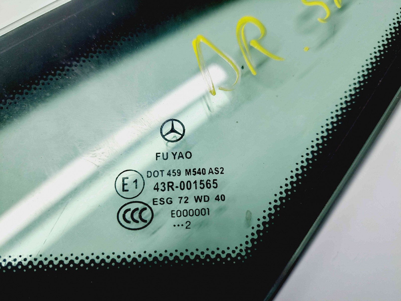 Geam caroserie fix dreapta Mercedes Clasa E (W207) Coupe AMG [Fabr 2009-2012] OEM - imagine 3