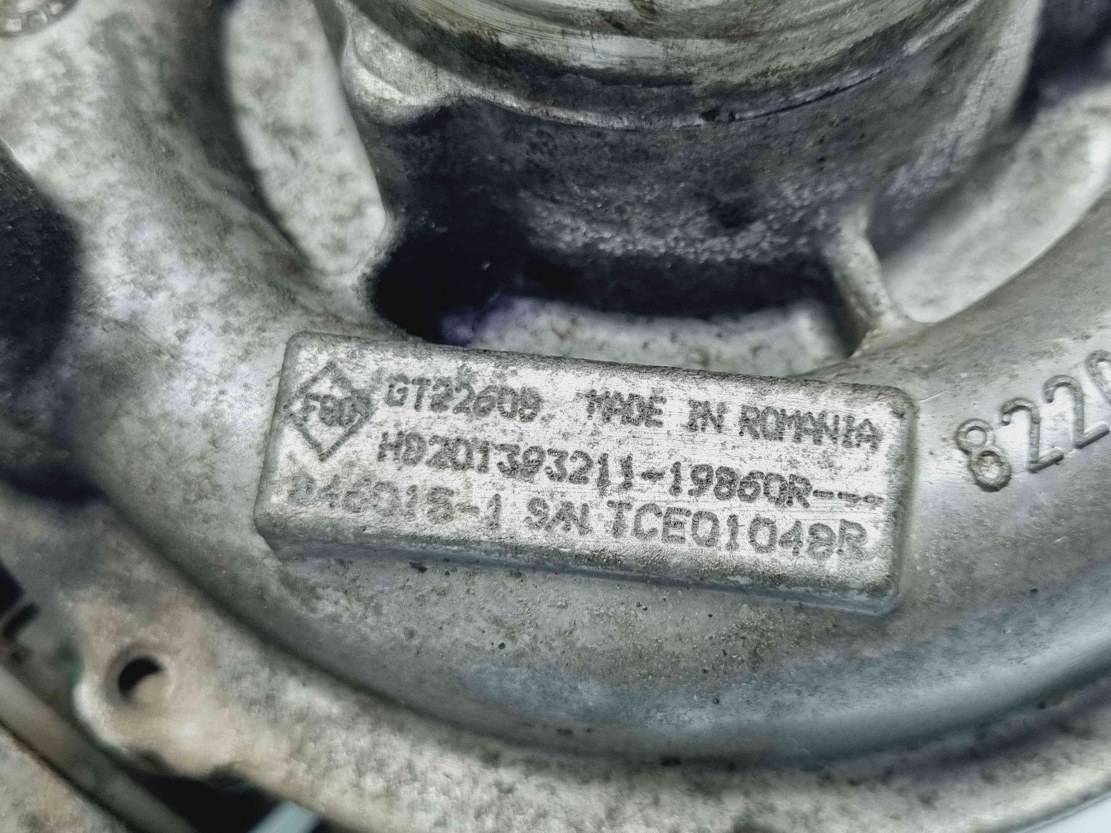 Turbina Opel Movano B F3500 (L2 H2) [Fabr 2010-2022] H8201393211 2.3 DCI M9T702 2.3 DCI M9T702 80KW / 109CP - imagine 3