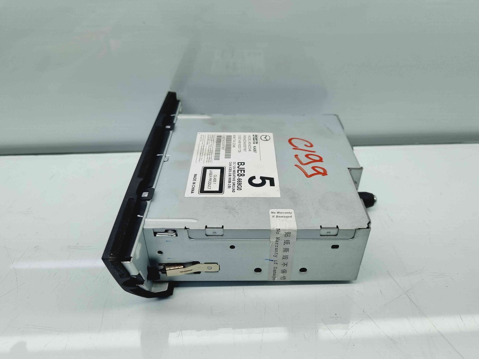 Radio CD MAZDA 3 Fastback [Fabr 2003-2009] BJE8-669G0 - imagine 3