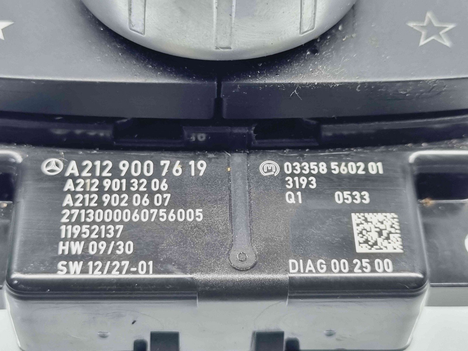 Joystick navigatie Mercedes Clasa E (W212) Facelift AMG [Fabr 2009-2016] A2129007619 n 03358560201 - imagine 2