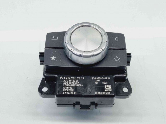  Joystick navigatie Mercedes Clasa E (W212) Facelift [Fabr 2009-2016] A2129007619 | 03358560201