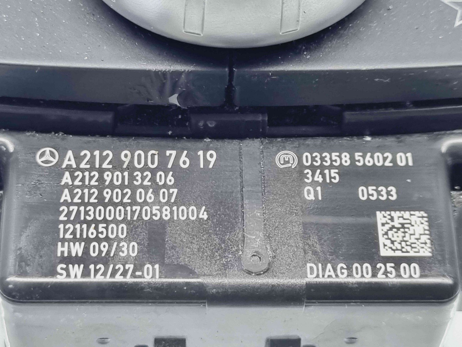 Joystick navigatie Mercedes Clasa E (W212) Facelift [Fabr 2009-2016] A2129007619 n 03358560201 - imagine 2