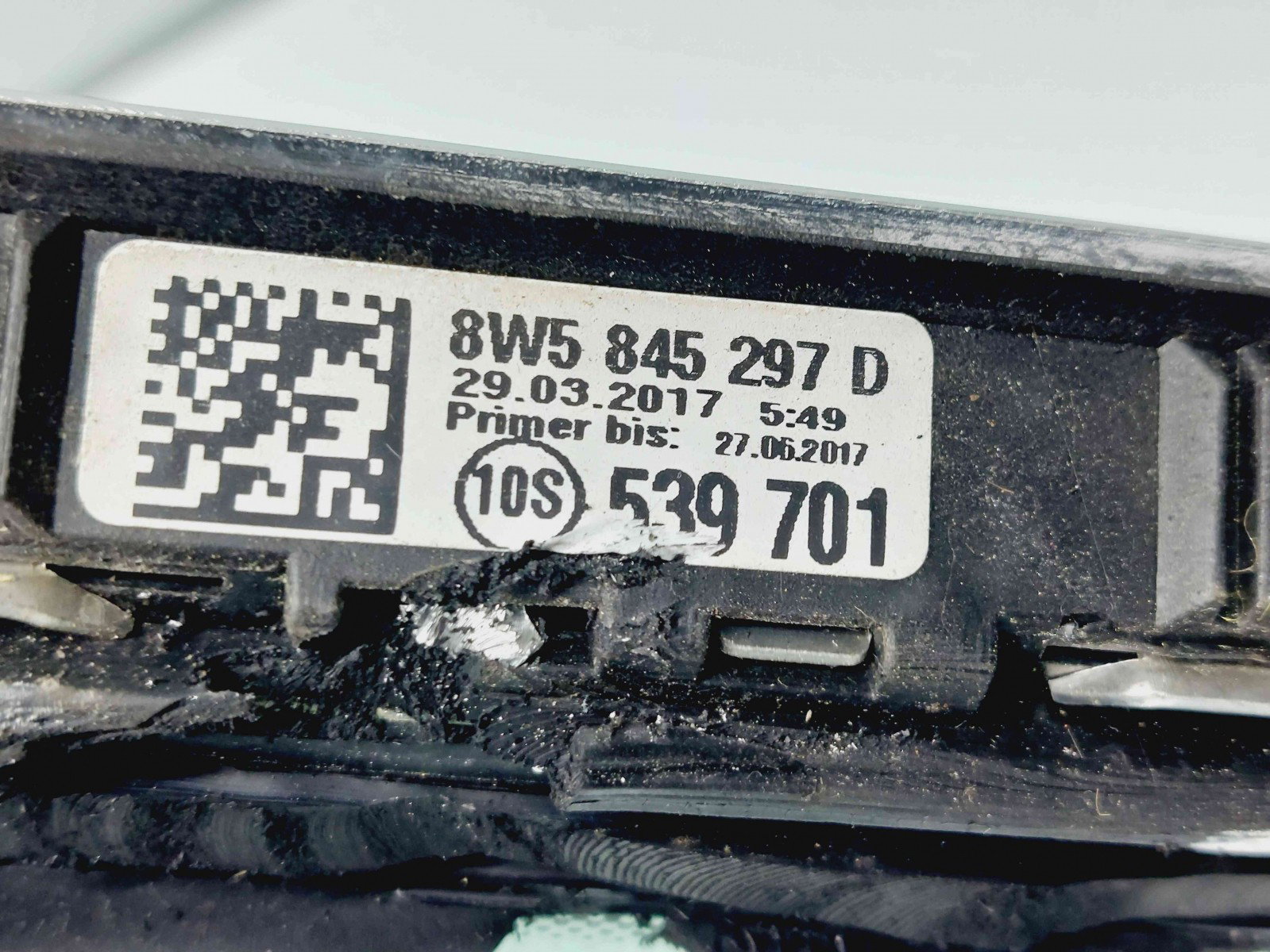 Geam caroserie fix stanga Audi A4 (8W2, B9) [Fabr 2015-2023] 8W5845297D - imagine 2