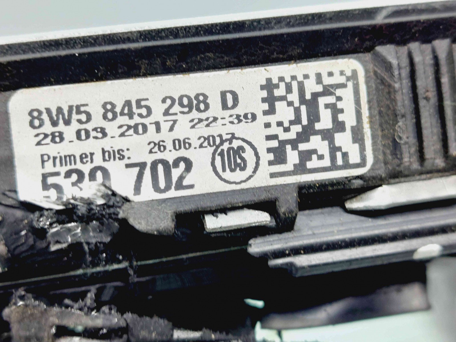 Geam caroserie fix dreapta Audi A4 (8W2, B9) [Fabr 2015-2023] 8W5845298D - imagine 2