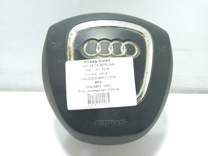 Airbag volan 4 spite Audi A6 C6 2.0 OEM 2004-2010