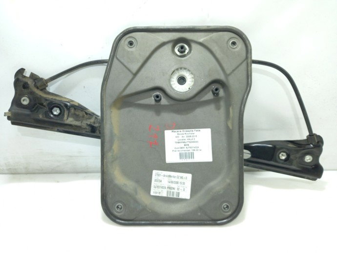Macara geam dreapta fata Skoda Roomster 1.4 5J7837402A 2006-2015