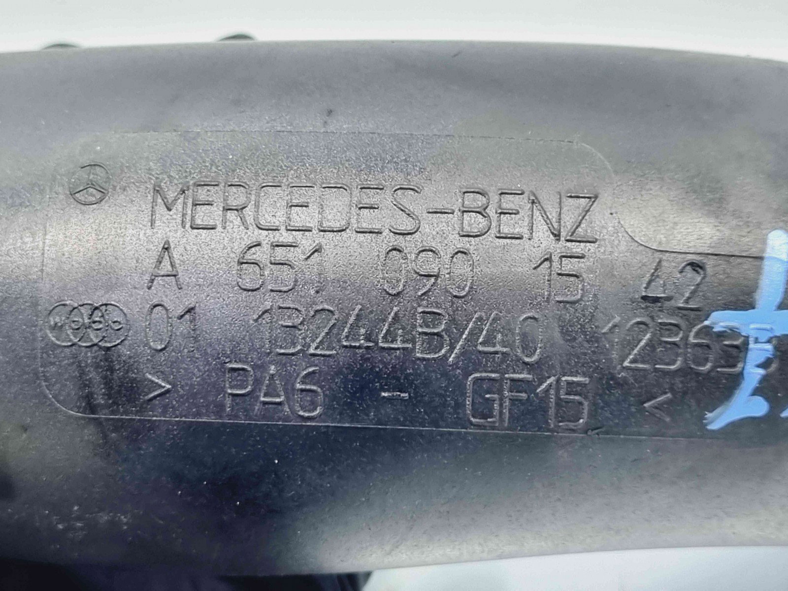 Tub intercooler Mercedes Clasa E (W212) Facelift [Fabr 2009-2016] A6510901542 2.2 CDI 651924 2.2 CDI 651924 143KW / 194CP - imagine 2