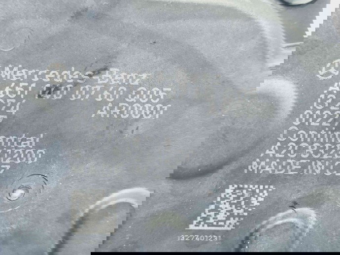 Supapa EGR Mercedes Clasa E (W212) Facelift [Fabr 2009-2016] A6511400760 2.2 CDI 651924  2.2 CDI 651924 143KW / 194CP