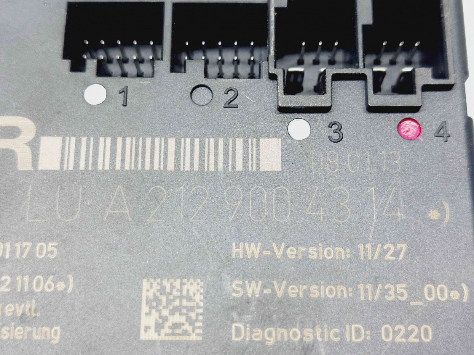 Modul confort Mercedes Clasa E (W207) Coupe AMG [Fabr 2009-2012] A2129004314 - imagine 2