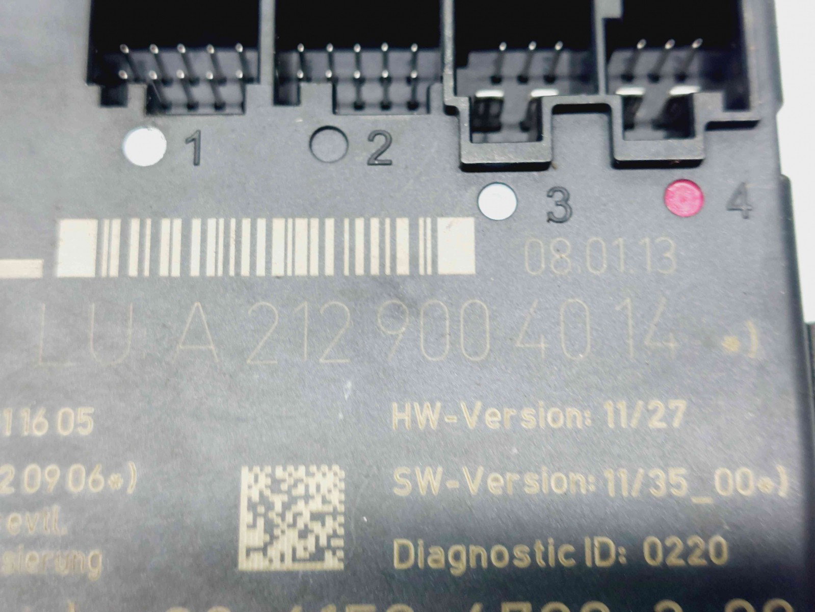 Modul confort Mercedes Clasa E (W207) Coupe AMG [Fabr 2009-2012] A2129004014 - imagine 2