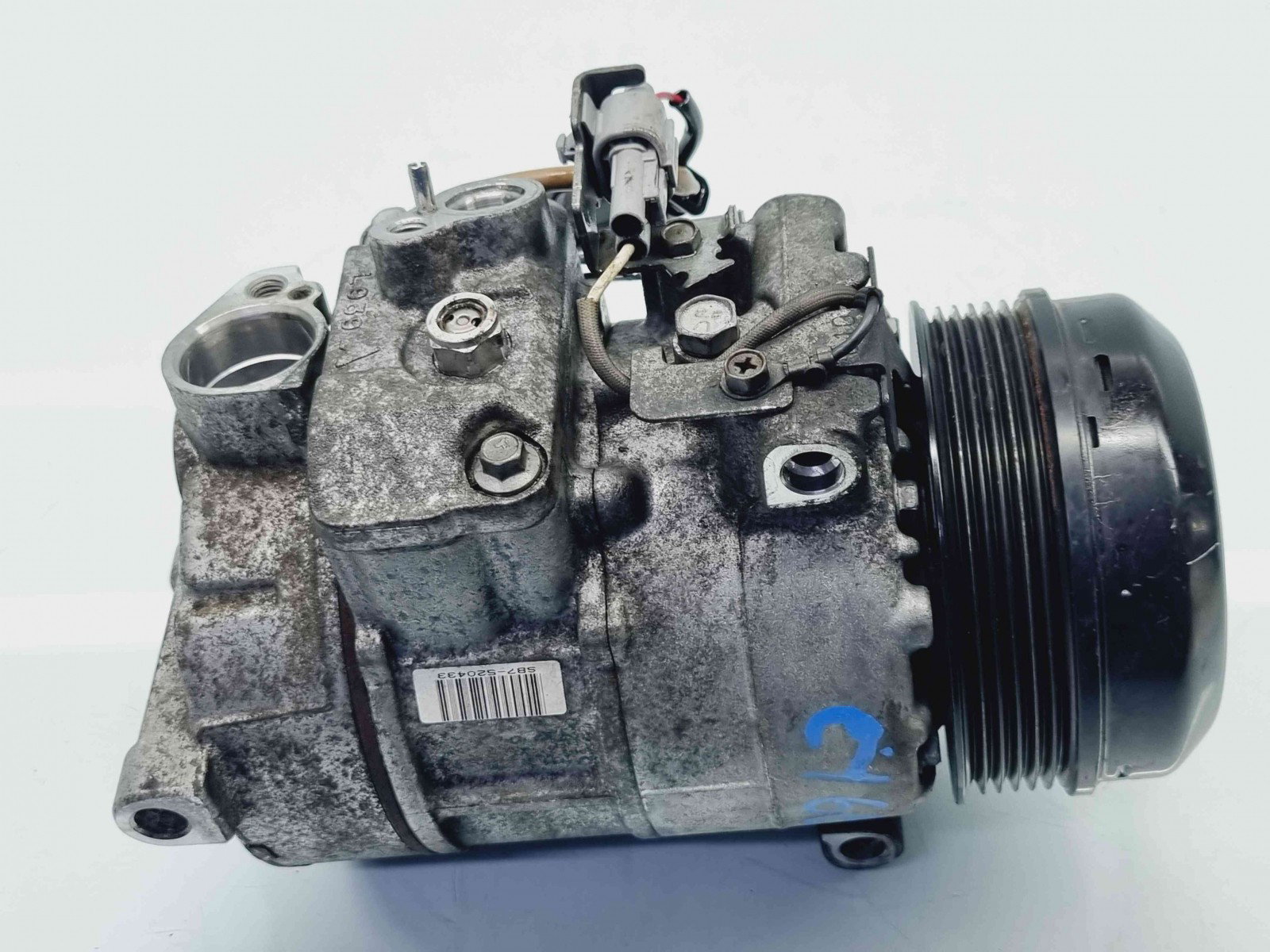 Compresor clima Mercedes Clasa E (W207) Coupe AMG [Fabr 2009-2012] 447280-7090 2.2 CDI 651911 2.2 CDI 651911 143KW / 194CP - imagine 1