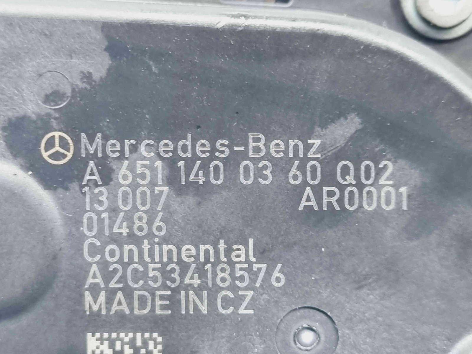 Supapa EGR Mercedes Clasa E (W207) Coupe AMG [Fabr 2009-2012] A6511400360 2.2 CDI 651911 2.2 CDI 651911 143KW / 194CP - imagine 4