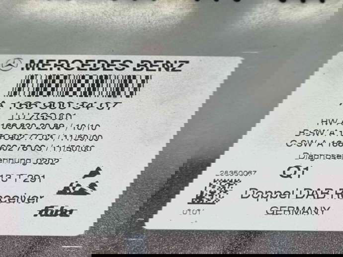  Modul confort Mercedes Clasa E (W212) Facelift [Fabr 2009-2016] A1669003407